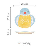 Children's cartoon plates