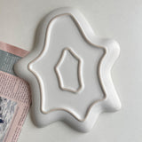 Cute Ghost Shaped Breakfast Salad Plates
